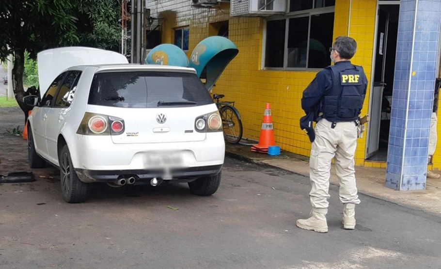 Acusados estavam em um Golf branco