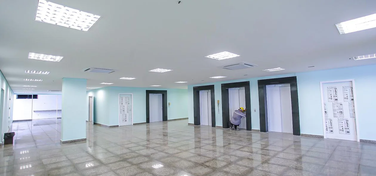 Área interna da Nova Maternidade