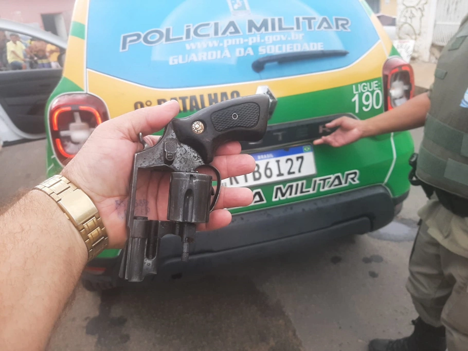 Arma de fogo apreendida