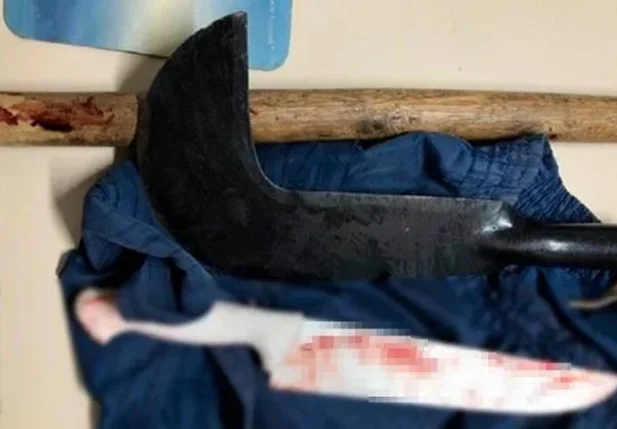 Armas utilizadas no crime
