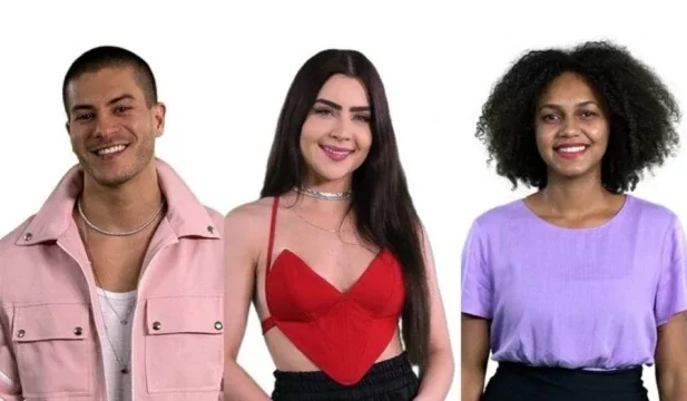 Arthur Aguiar, Jade Picon e Jessilane formam 7º paredão do BBB 22