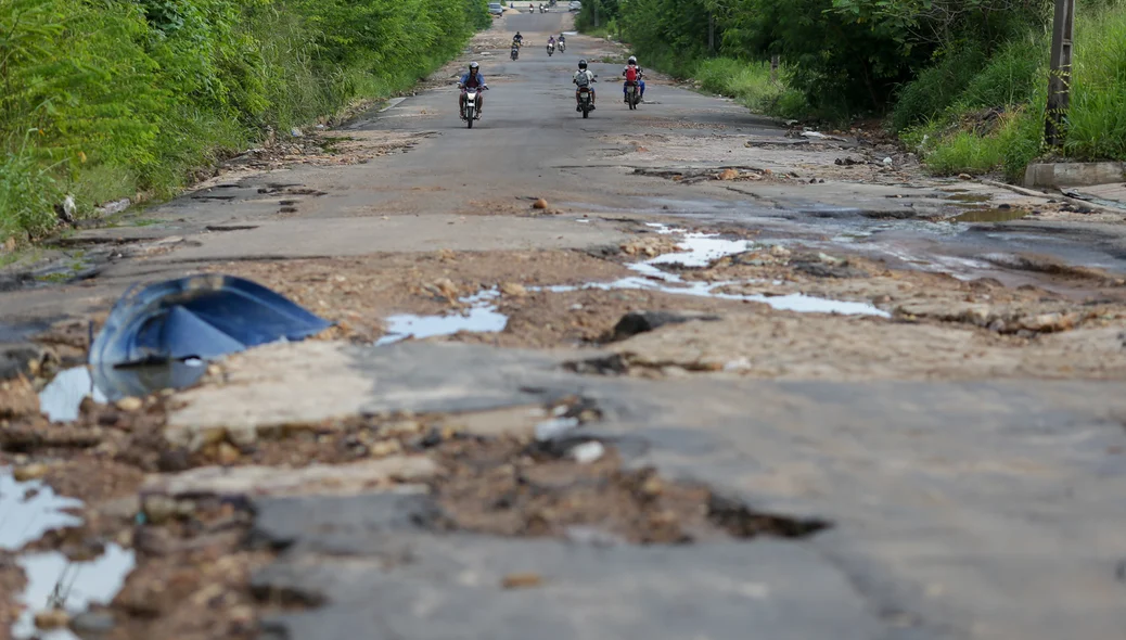 Avenida Dom Hélder Câmara em Teresina