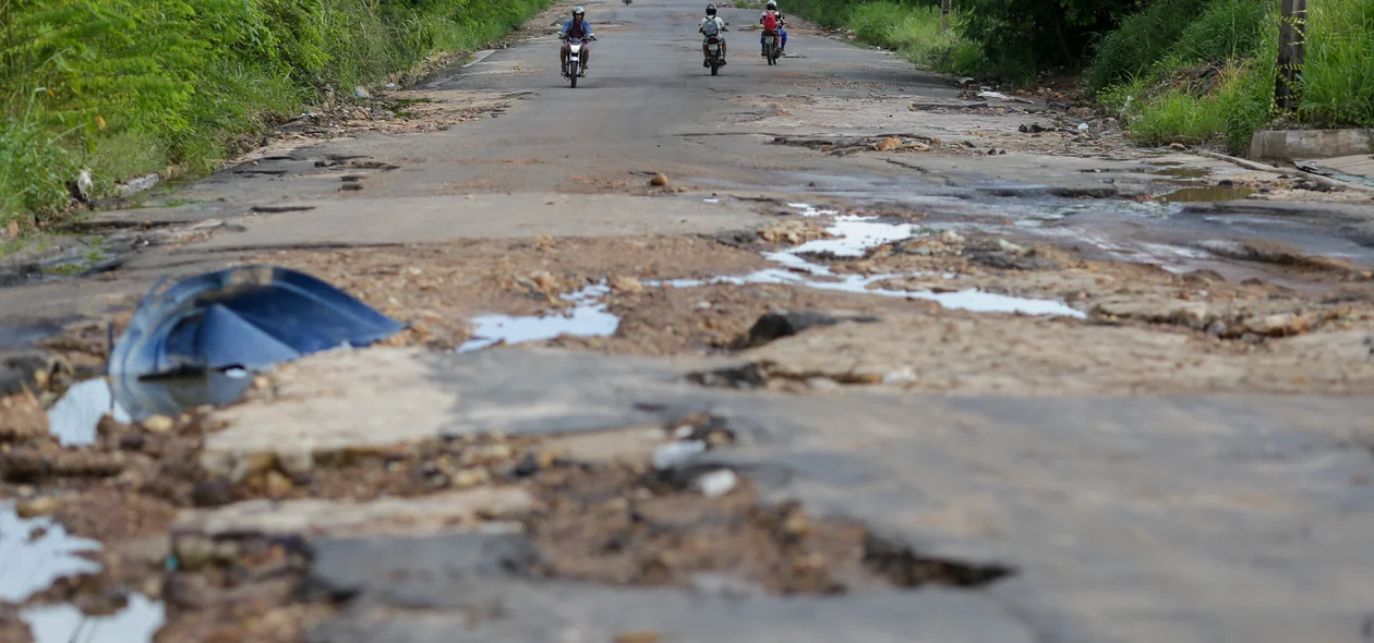 Avenida Dom Hélder Câmara em Teresina