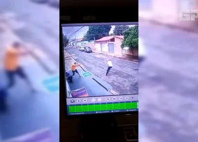 Câmera flagra troca de tiros entre bandidos e policial no Mafuá