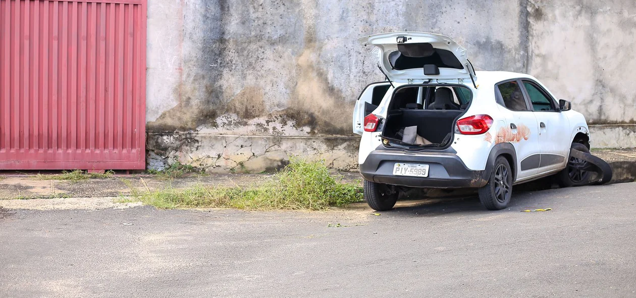 Carro da vítima