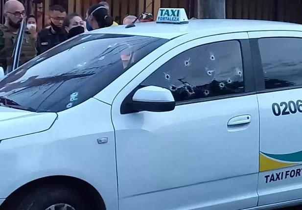 Carro do taxista