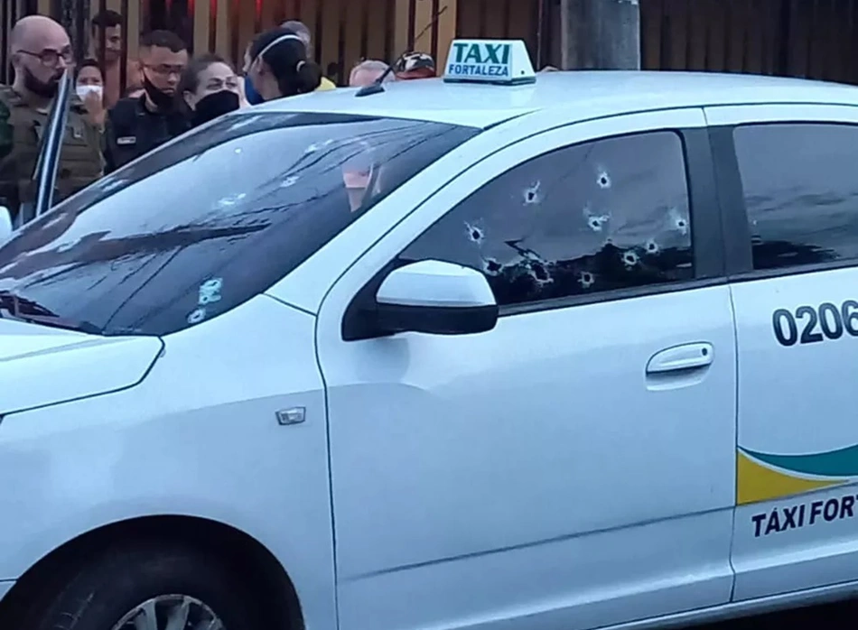 Carro do taxista