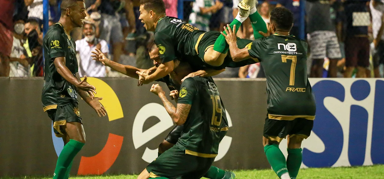 Comemoração dos jogadores