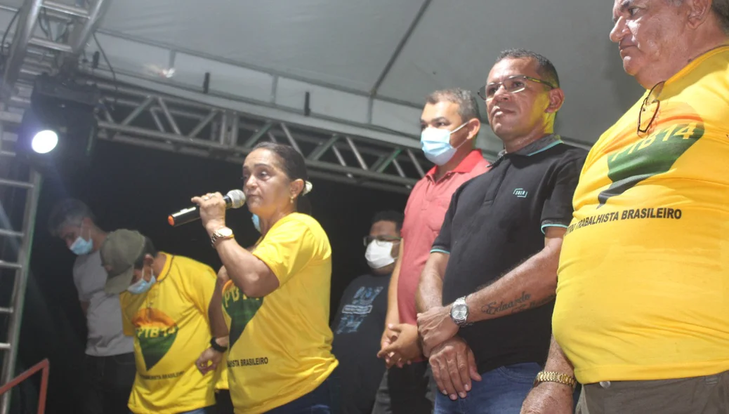Discurso de Aurideia Santos em Murici dos Portelas