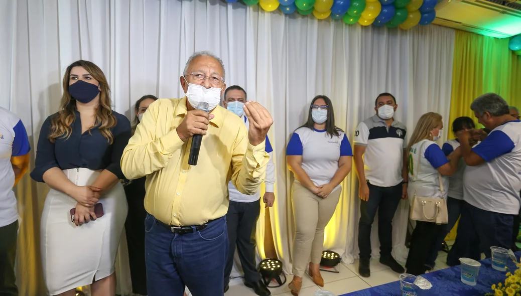 Dr. Pessoa no evento de filiação