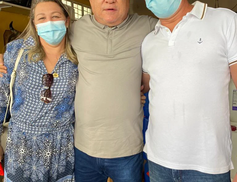 Em São Pedro, João Mádison visitou obras ao lado de lideranças da cidade