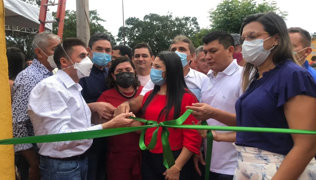 Entrega de obras em Cocal