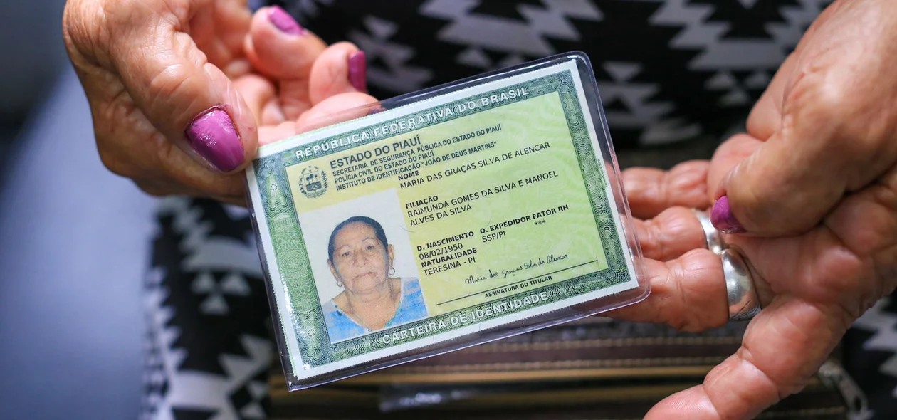 RG de identificação