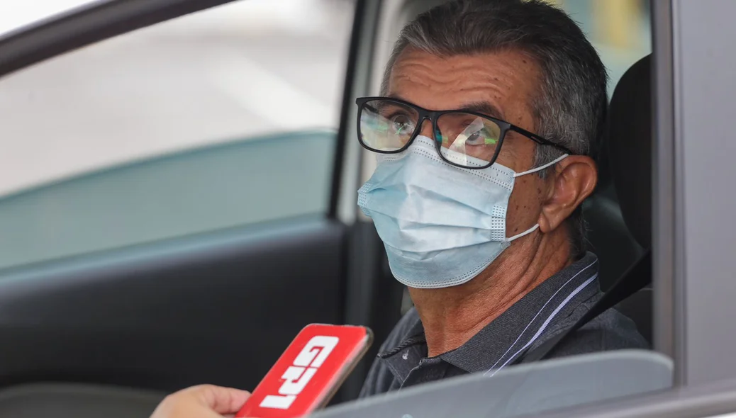 Francisco Matos, motorista de aplicativo