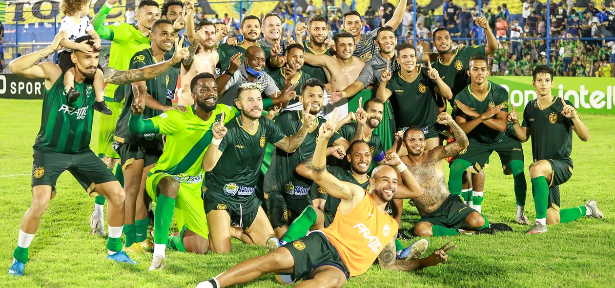 Jogadores do Altos do Piauí