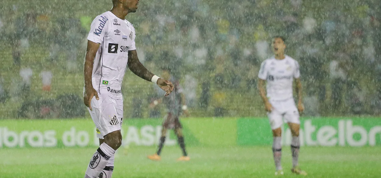 Jogadores do Santos