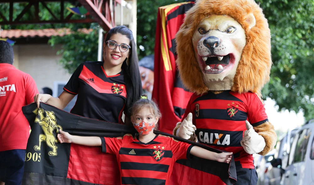 Mãe e filha torcedoras do Sport