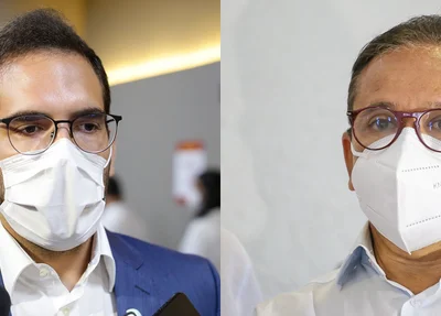 Marcos Aurélio Sampaio e Dr. Hélio