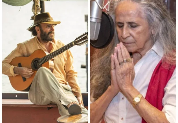 Maria Bethânia grava com Almir Sater música tema de ‘Pantanal’