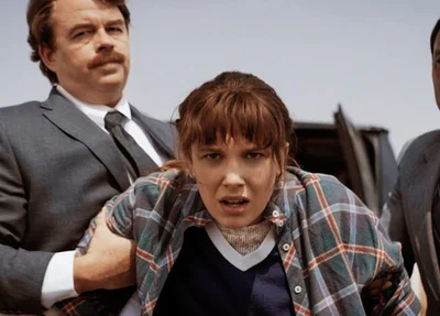 Millie Bobby Brown (a Eleven), em cena da série 'Stranger Things'