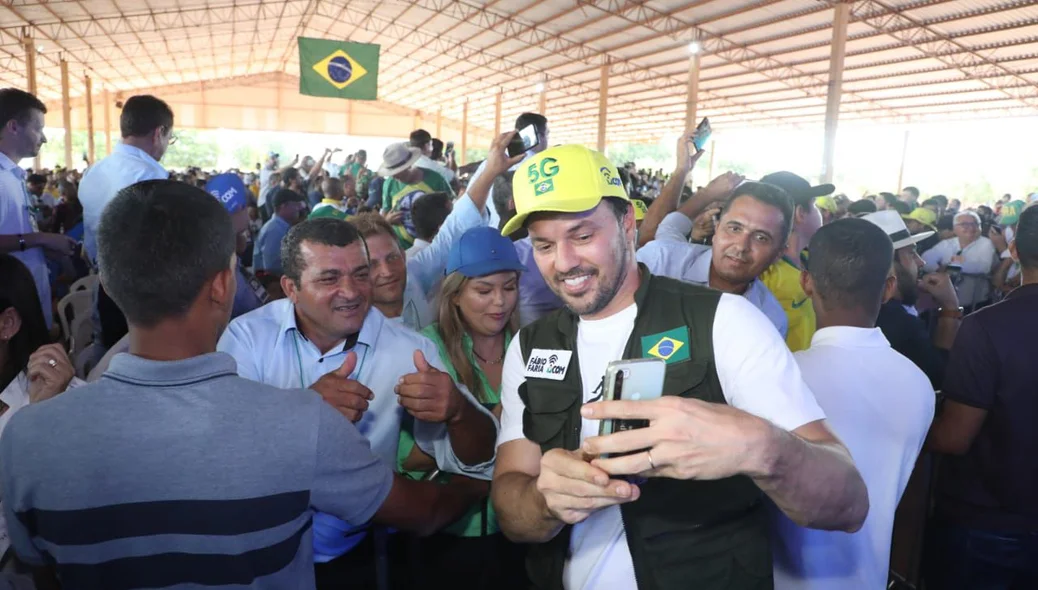 Ministro das Comunicações, Fábio Faria
