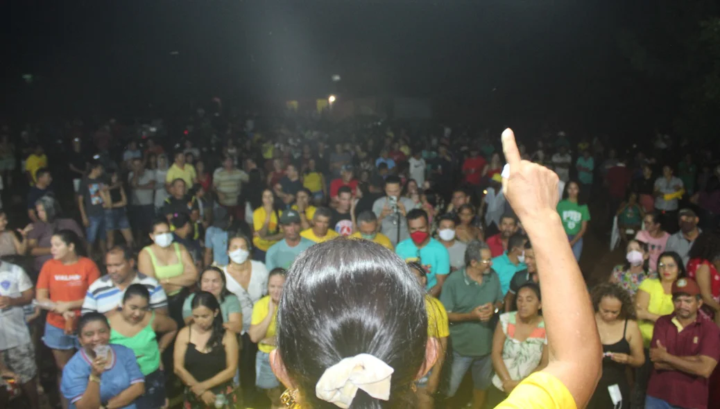 Multidão participou de evento de Aurideia Santos em Murici dos Portelas