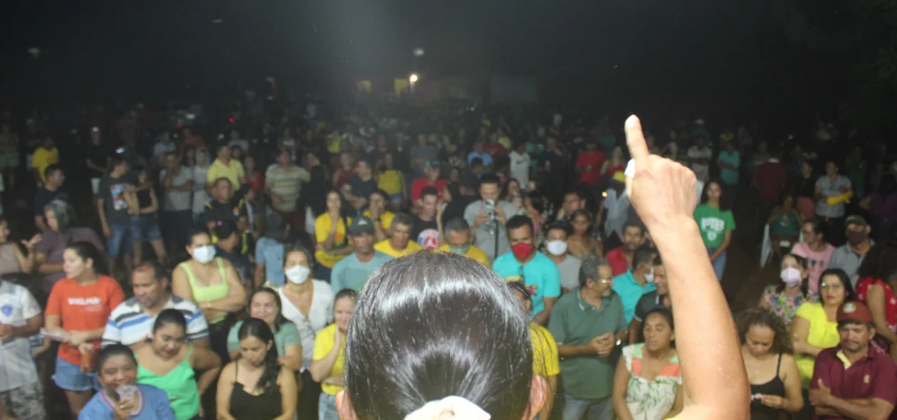 Multidão participou de evento de Aurideia Santos em Murici dos Portelas