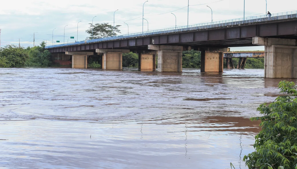 Nível do Rio Poti sobe e supera cota de alerta para inundação