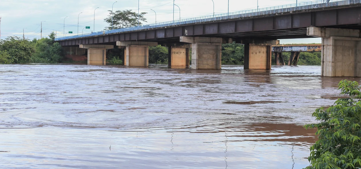 Nível do Rio Poti sobe e supera cota de alerta para inundação
