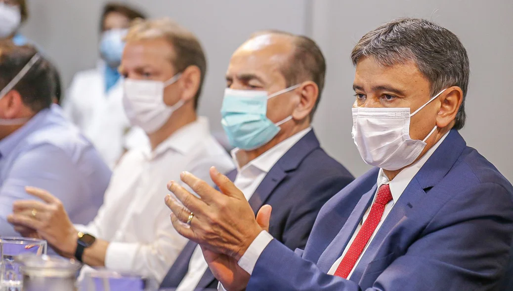 O evento contou com o governador Wellington Dias