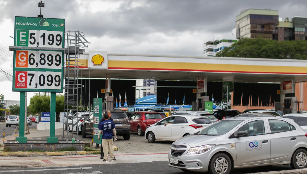 Preço da gasolina em Teresina
