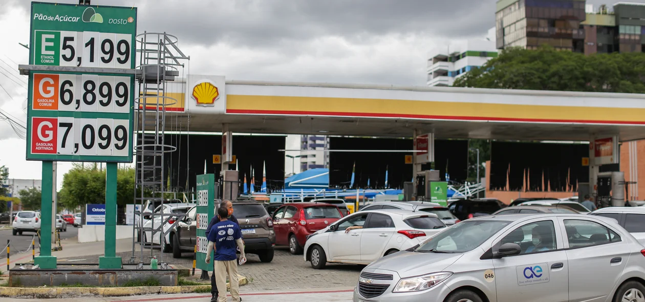 Preço da gasolina em Teresina