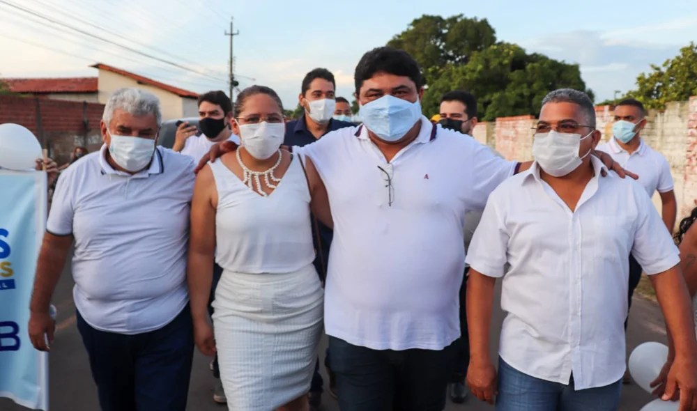 Prefeito participando do evento