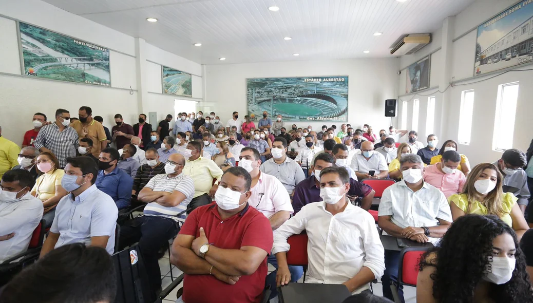 Presentes no evento