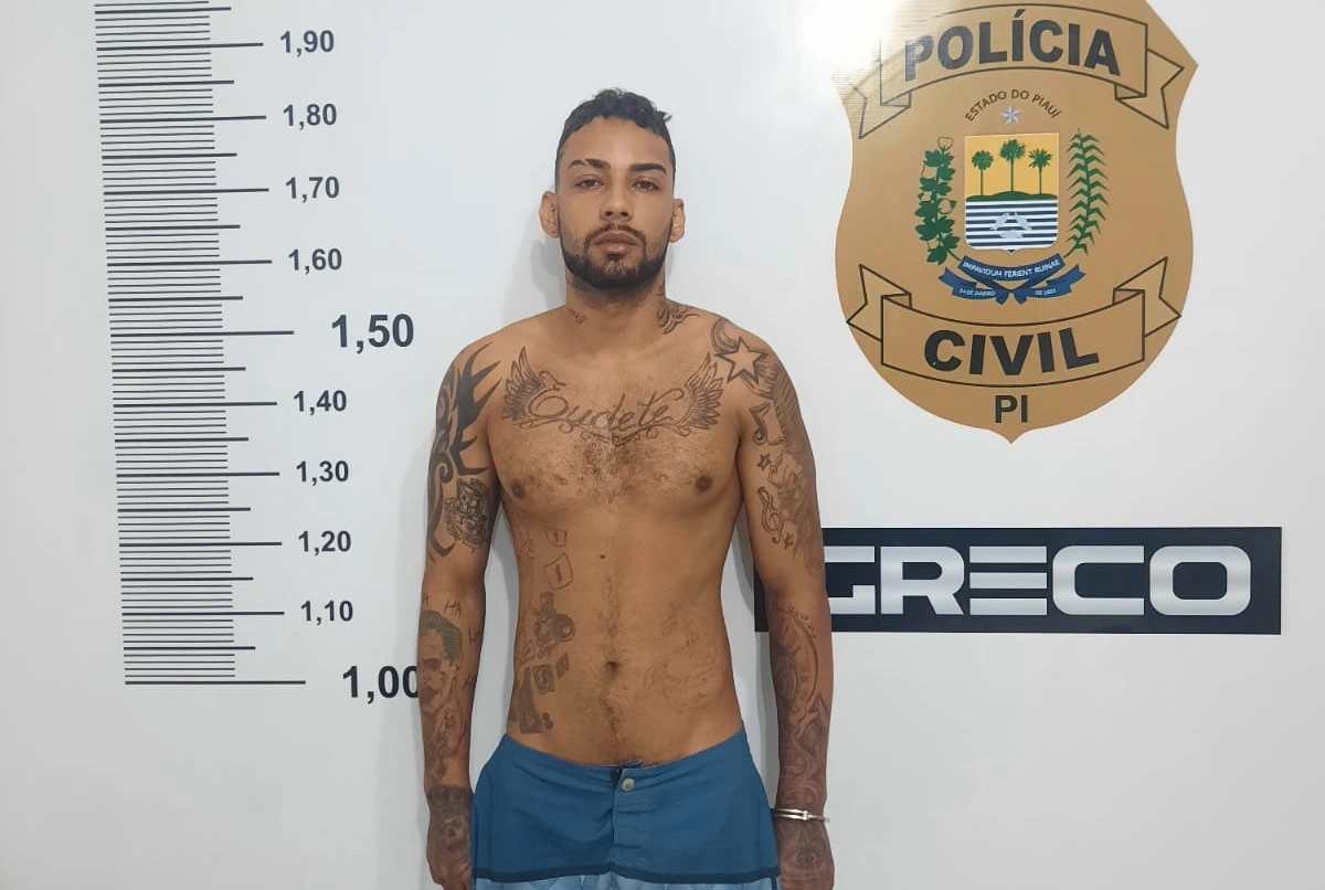 Preso pela Polícia Civil