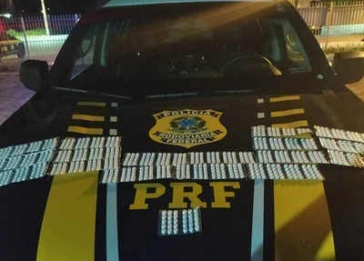 PRF apreende mais de mil comprimidos de rebite em Bom Jesus