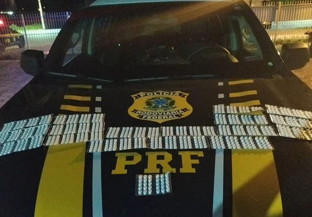 PRF apreende mais de mil comprimidos de rebite em Bom Jesus