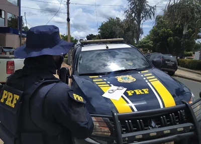 PRF cumpre mandado de prisão preventiva em Bom Jesus