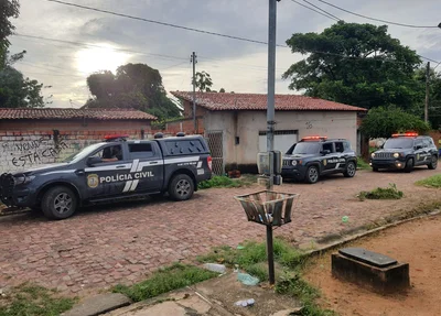Prisão do acusado no bairro Cidade Nova
