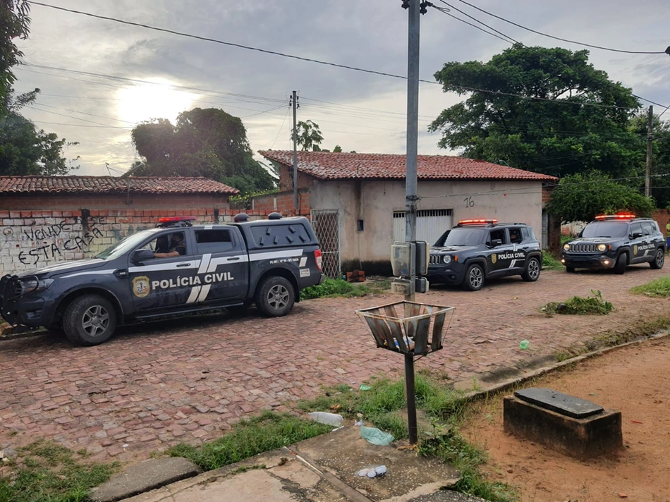 Prisão do acusado no bairro Cidade Nova