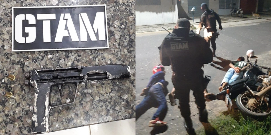 Prisão e apreensão no bairro Formosa em Timon