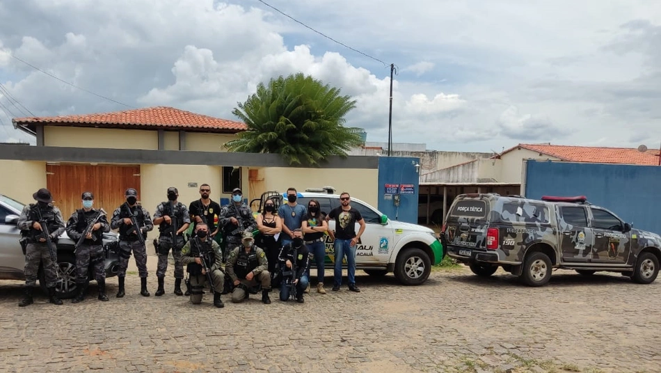 Prisão foi realizada por policiais do Piauí, Ceará e Pernambuco