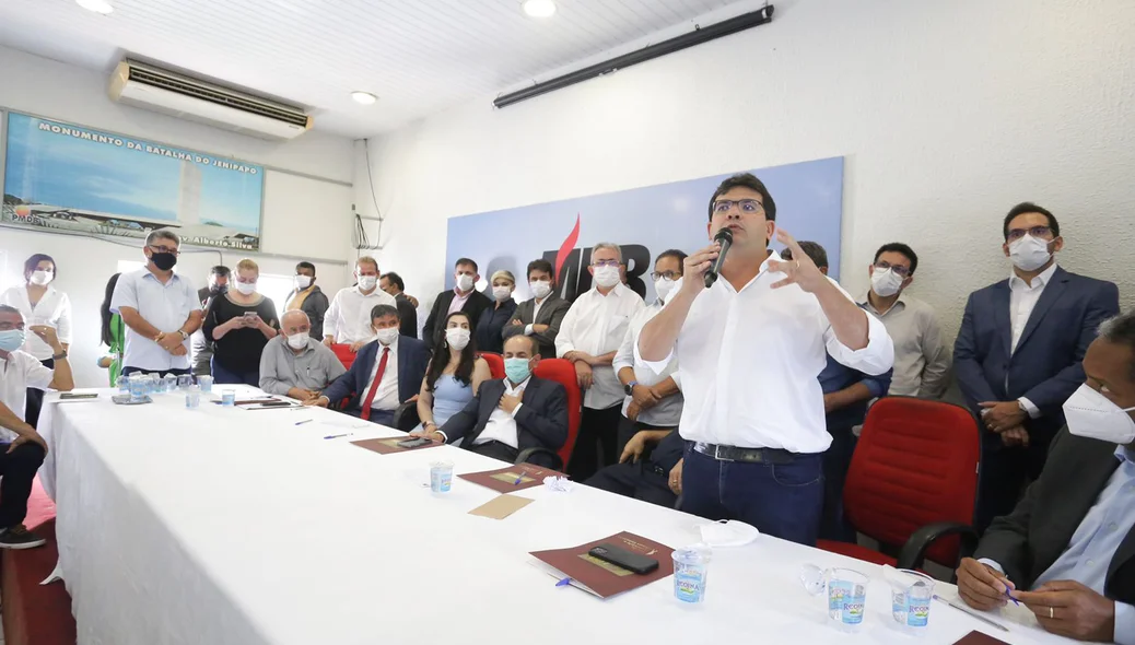 Rafael Fonteles discursa