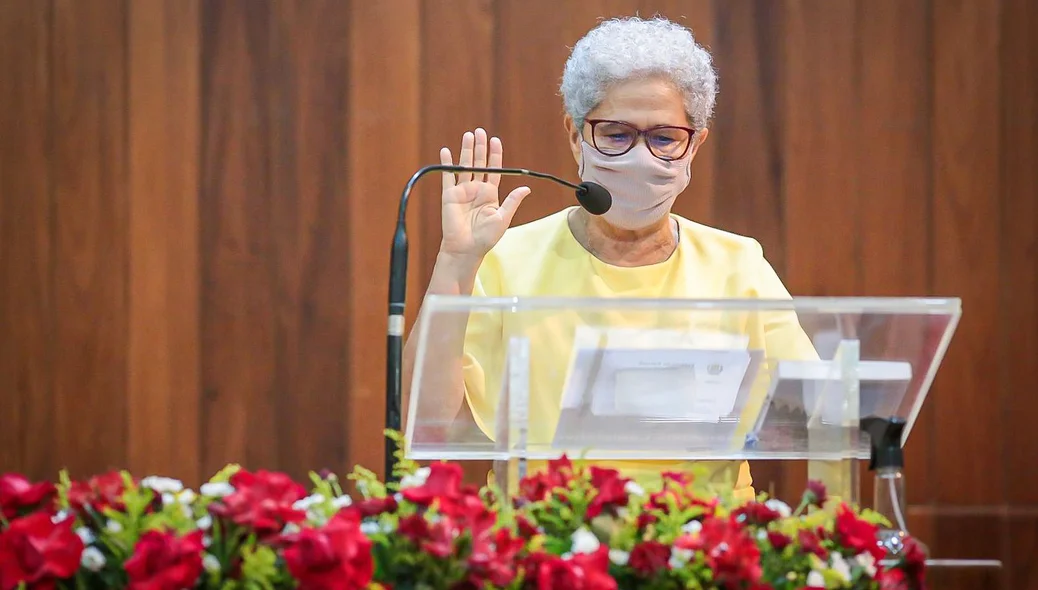 Regina Sousa, assume Governo do Estado