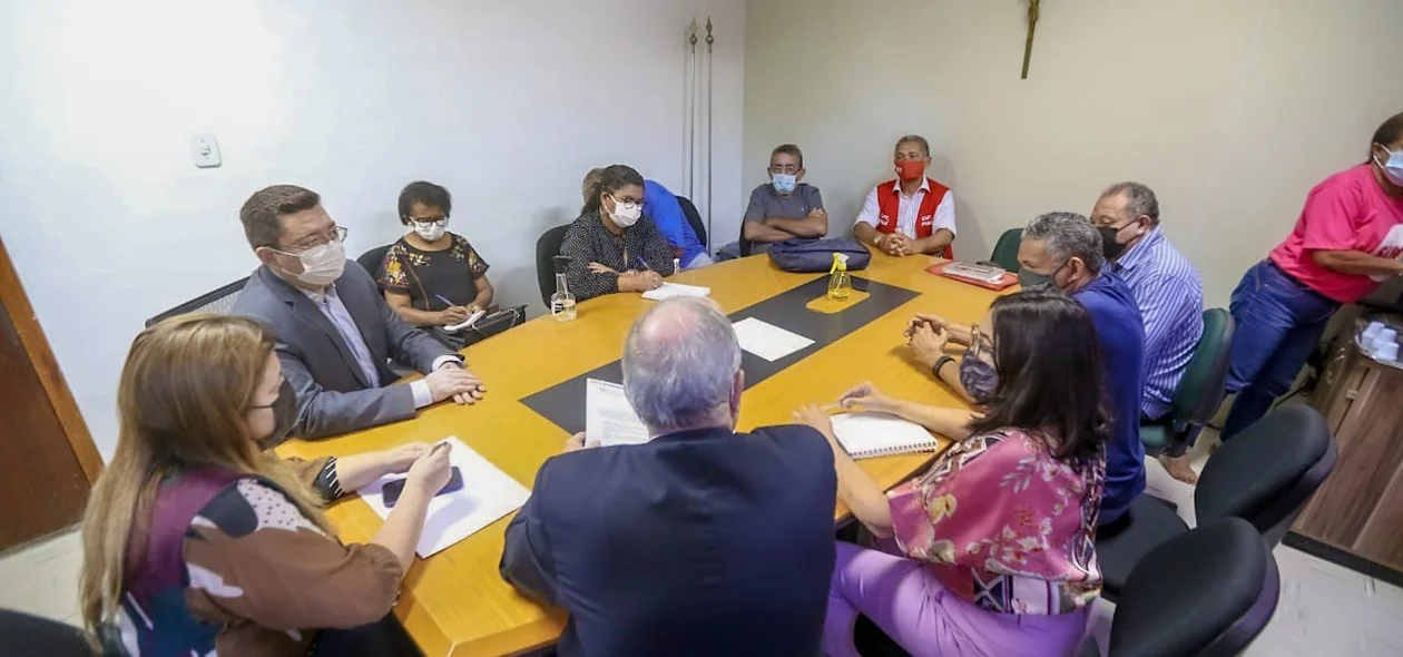 Reunião entre o Governo do Estado e o Sinte