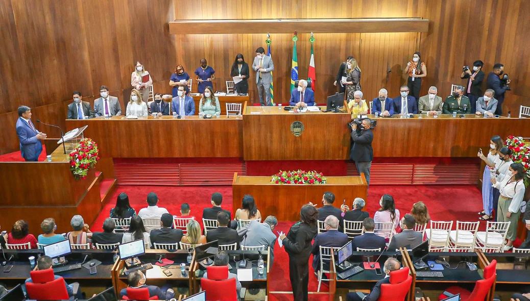Solenidade de renúncia do Governador Wellington Dias