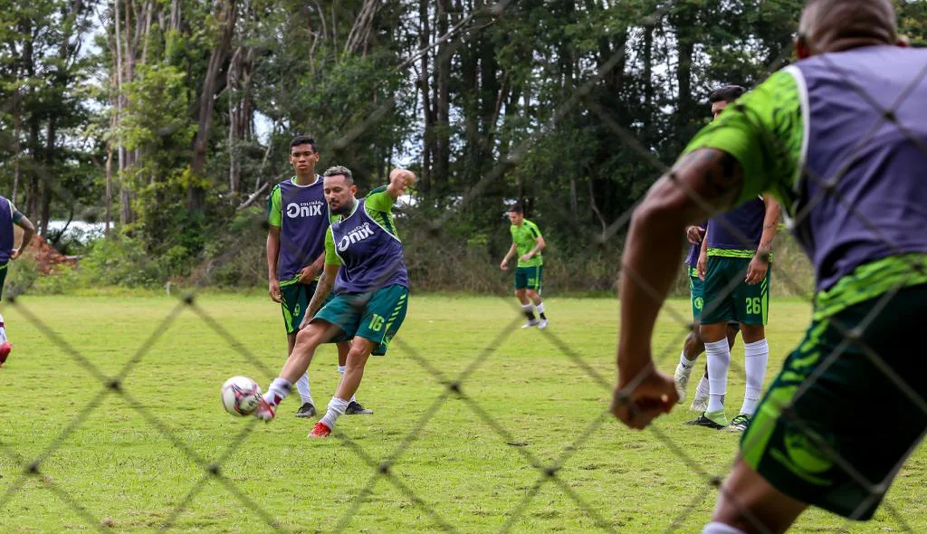 Treinamento da equipe do Fluminense-PI