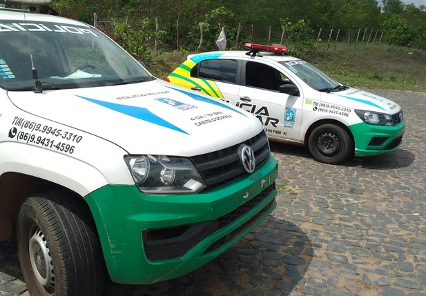 Viatura da Polícia Militar de Castelo do Piauí