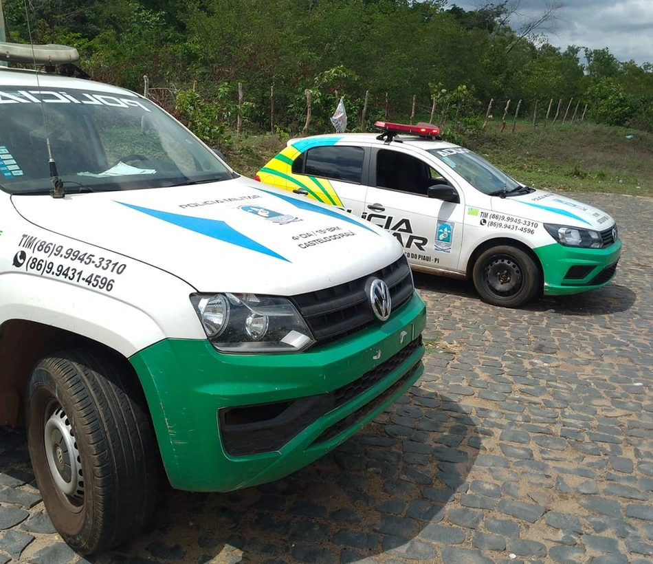 Viatura da Polícia Militar de Castelo do Piauí