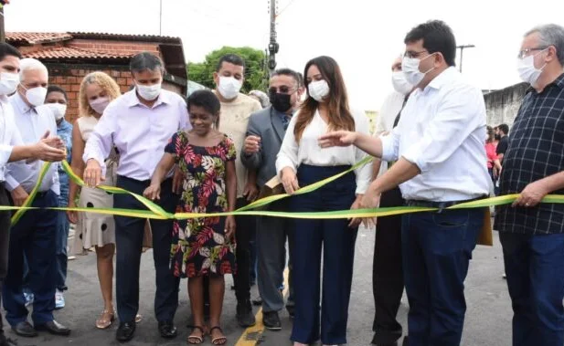 Wellington Dias entrega obra de mobilidade urbana no Parque Jurema